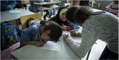 CESAL apoyo educativo para niños refugiados